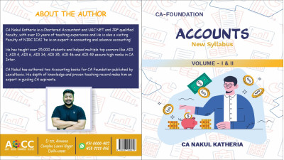 ACCOUNTS - COMPREHENSIVE BOOKS -CA FOUNDATION MAY 2025